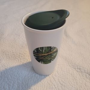 Starbucks 2014 Green Dot Travel Mug, 12 oz. Tumbler With Lid